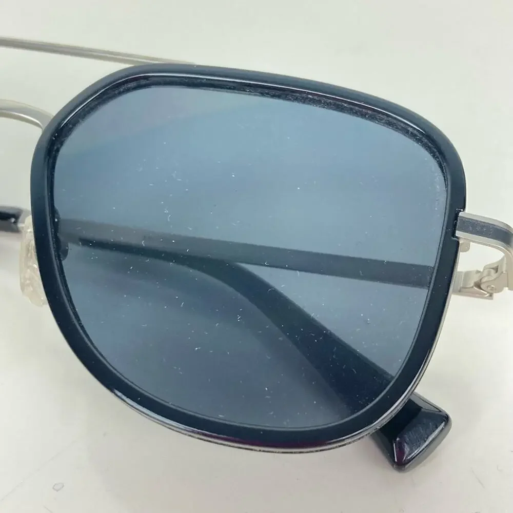HAWKERS x BALR. Captain Limited Edition Stainless/Black Aviator Sunglasses